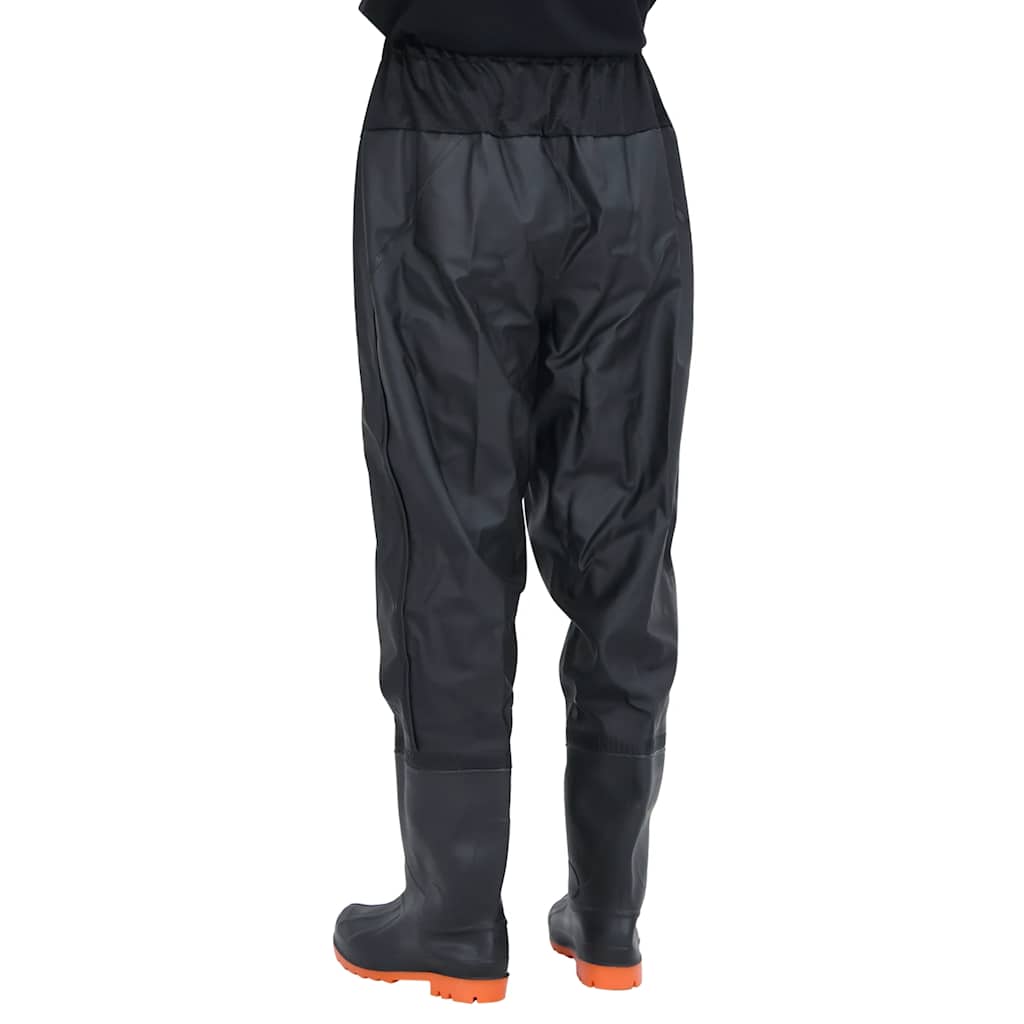 Waadpak met laarzen maat 40 zwart is nu te koop bij PeponiXL, paradijselijk wonen!
