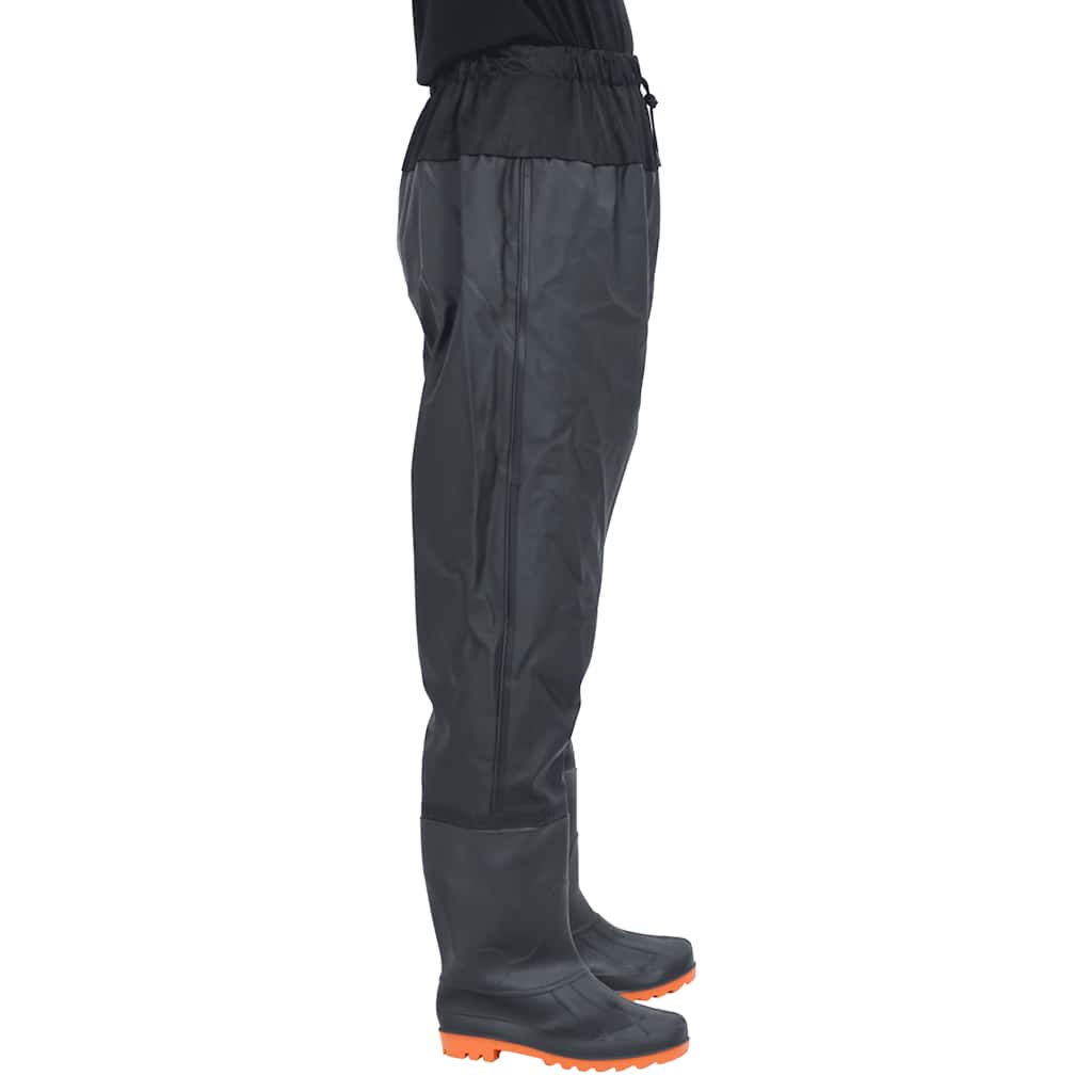 Waadpak met laarzen maat 42 zwart is nu te koop bij PeponiXL, paradijselijk wonen!