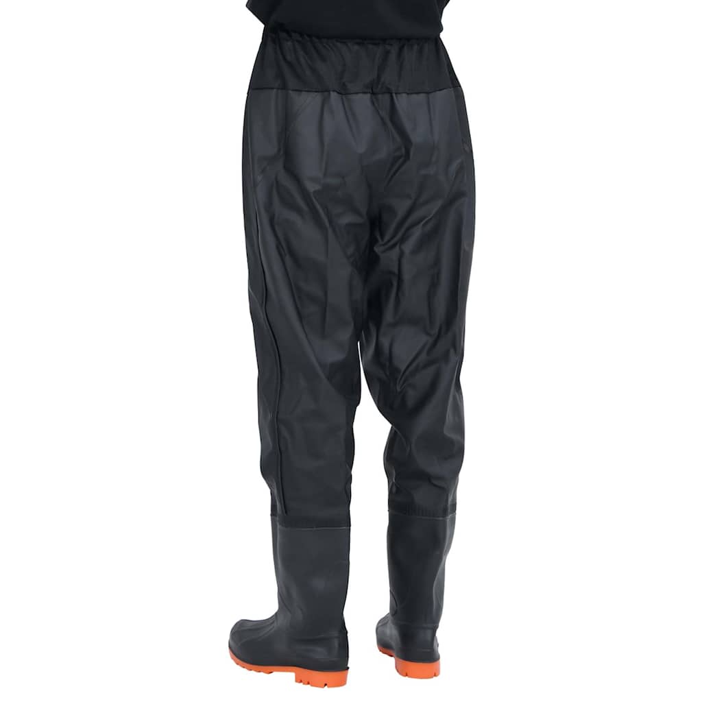 Waadpak met laarzen maat 42 zwart is nu te koop bij PeponiXL, paradijselijk wonen!