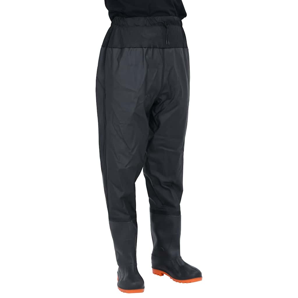 Waadpak met laarzen maat 44 zwart is nu te koop bij PeponiXL, paradijselijk wonen!