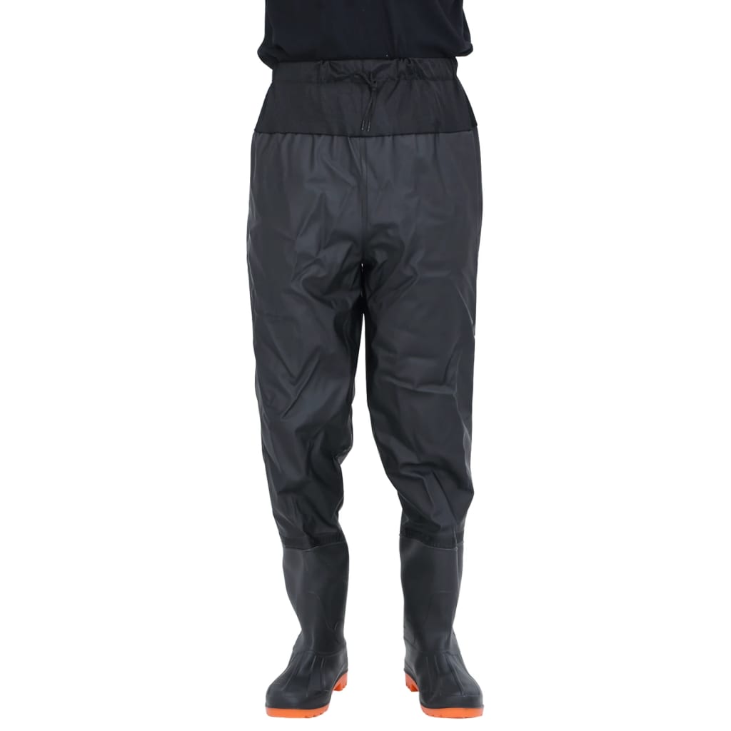 Waadpak met laarzen maat 44 zwart is nu te koop bij PeponiXL, paradijselijk wonen!
