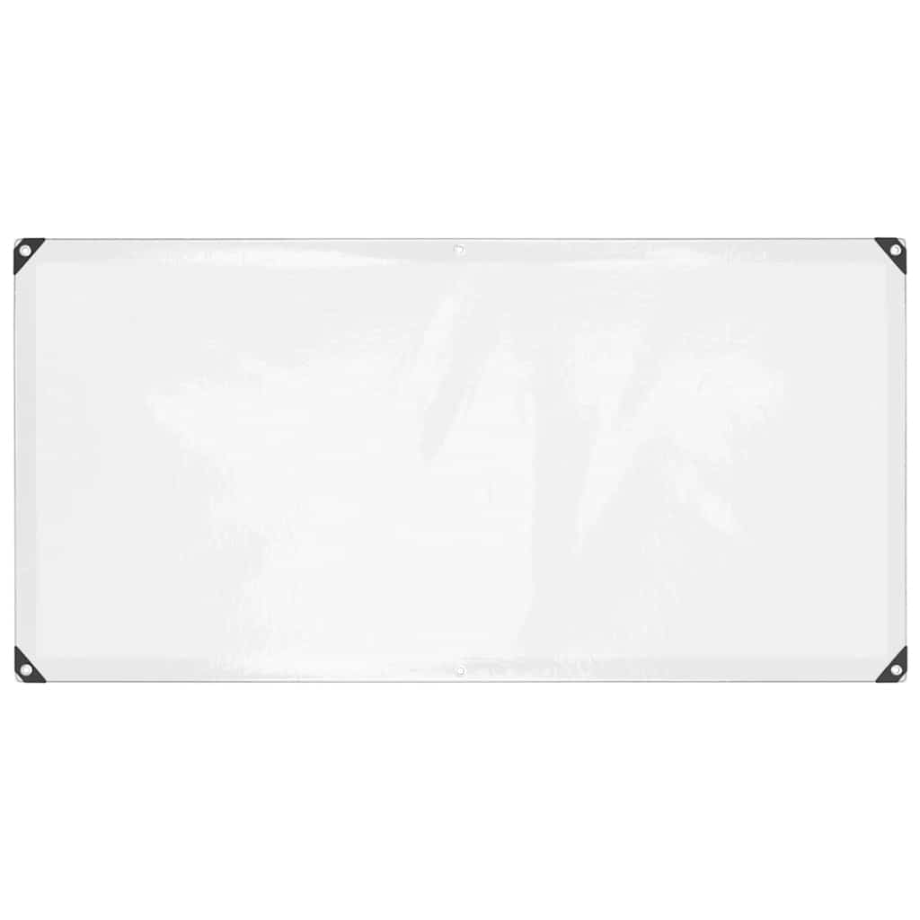 Doorzichtig zeildoek met zeilringen 1x2 m polyethyleen is nu te koop bij PeponiXL, paradijselijk wonen!