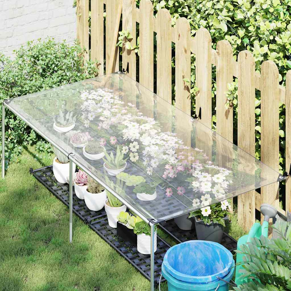 Doorzichtig zeildoek met zeilringen 1x2 m polyethyleen is nu te koop bij PeponiXL, paradijselijk wonen!