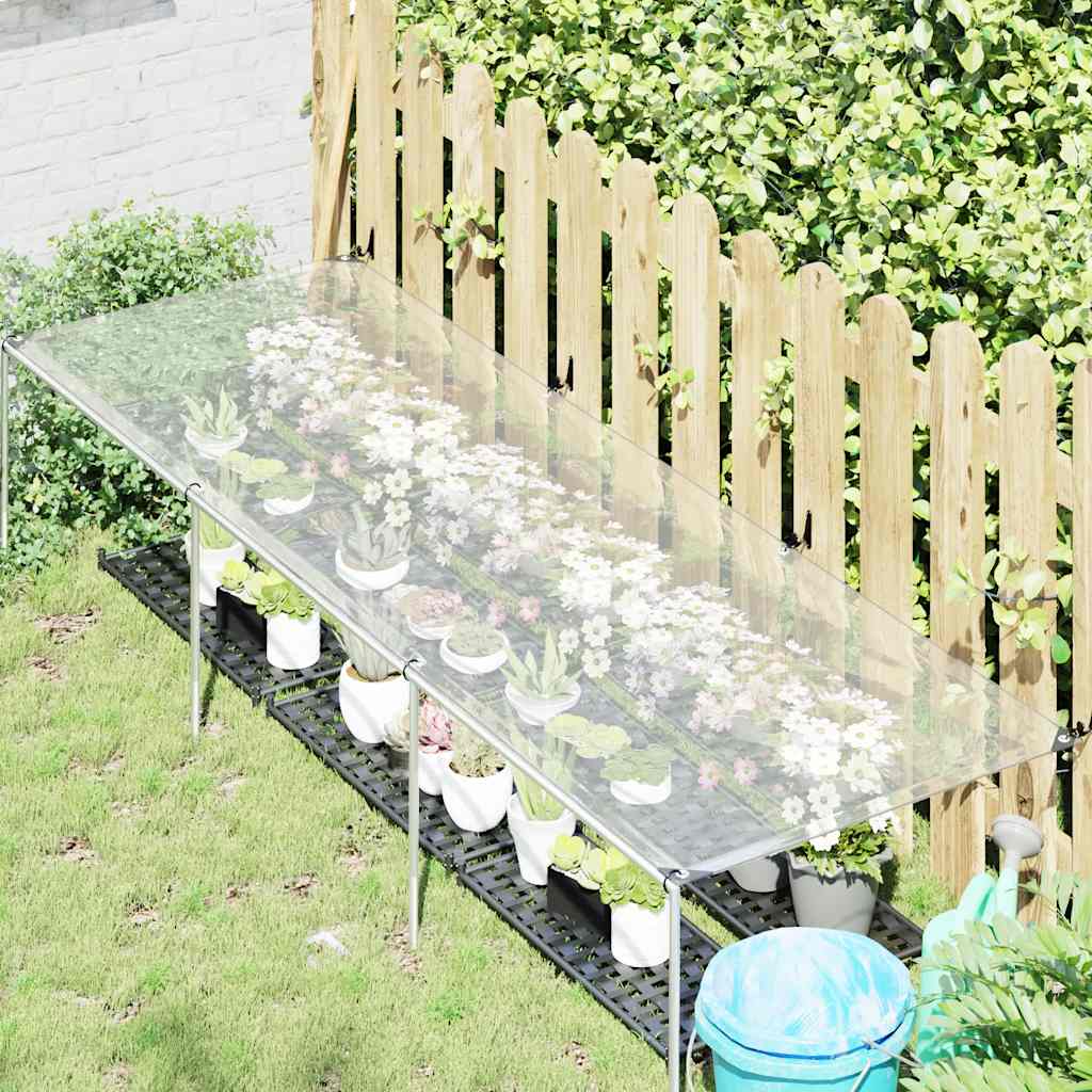 Doorzichtig zeildoek met zeilringen 1x3 m polyethyleen is nu te koop bij PeponiXL, paradijselijk wonen!