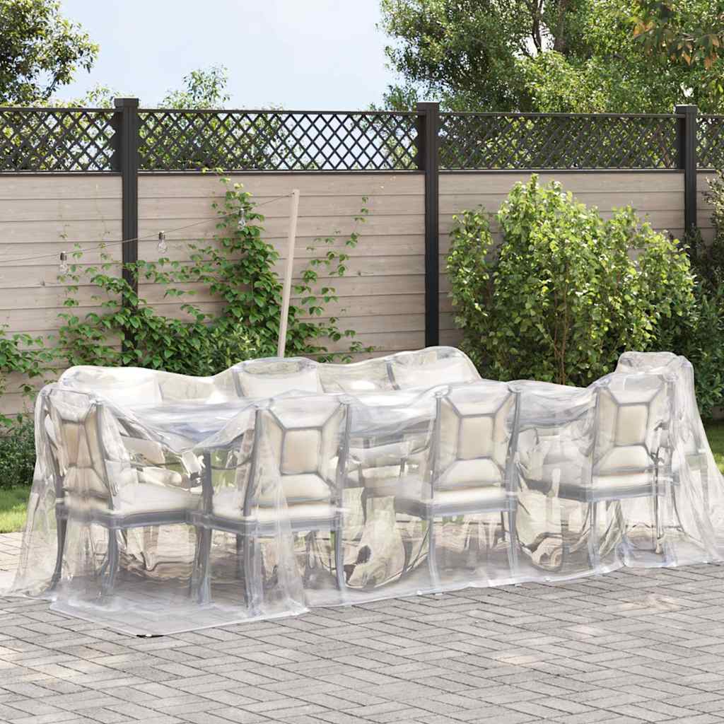 Doorzichtig zeildoek met zeilringen 2x6 m polyethyleen is nu te koop bij PeponiXL, paradijselijk wonen!