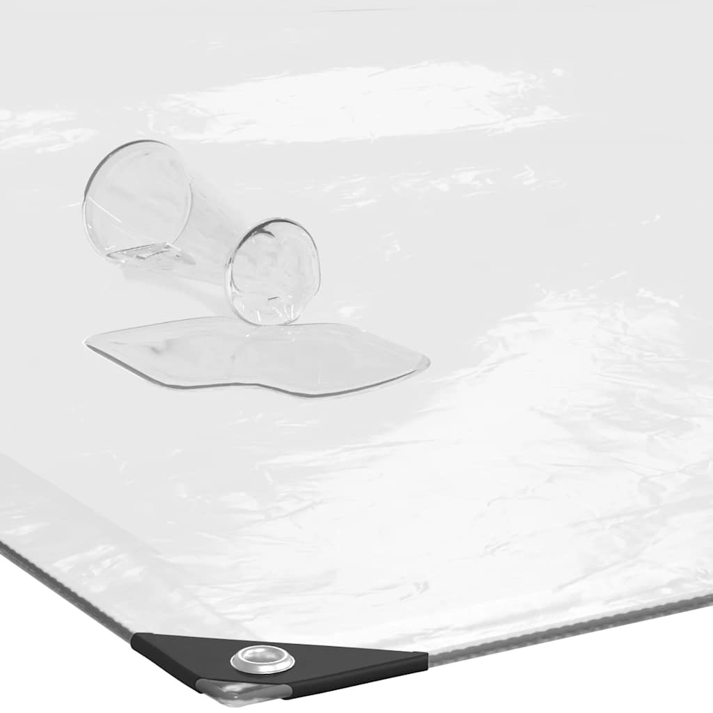 Doorzichtig zeildoek met zeilringen 2x6 m polyethyleen is nu te koop bij PeponiXL, paradijselijk wonen!