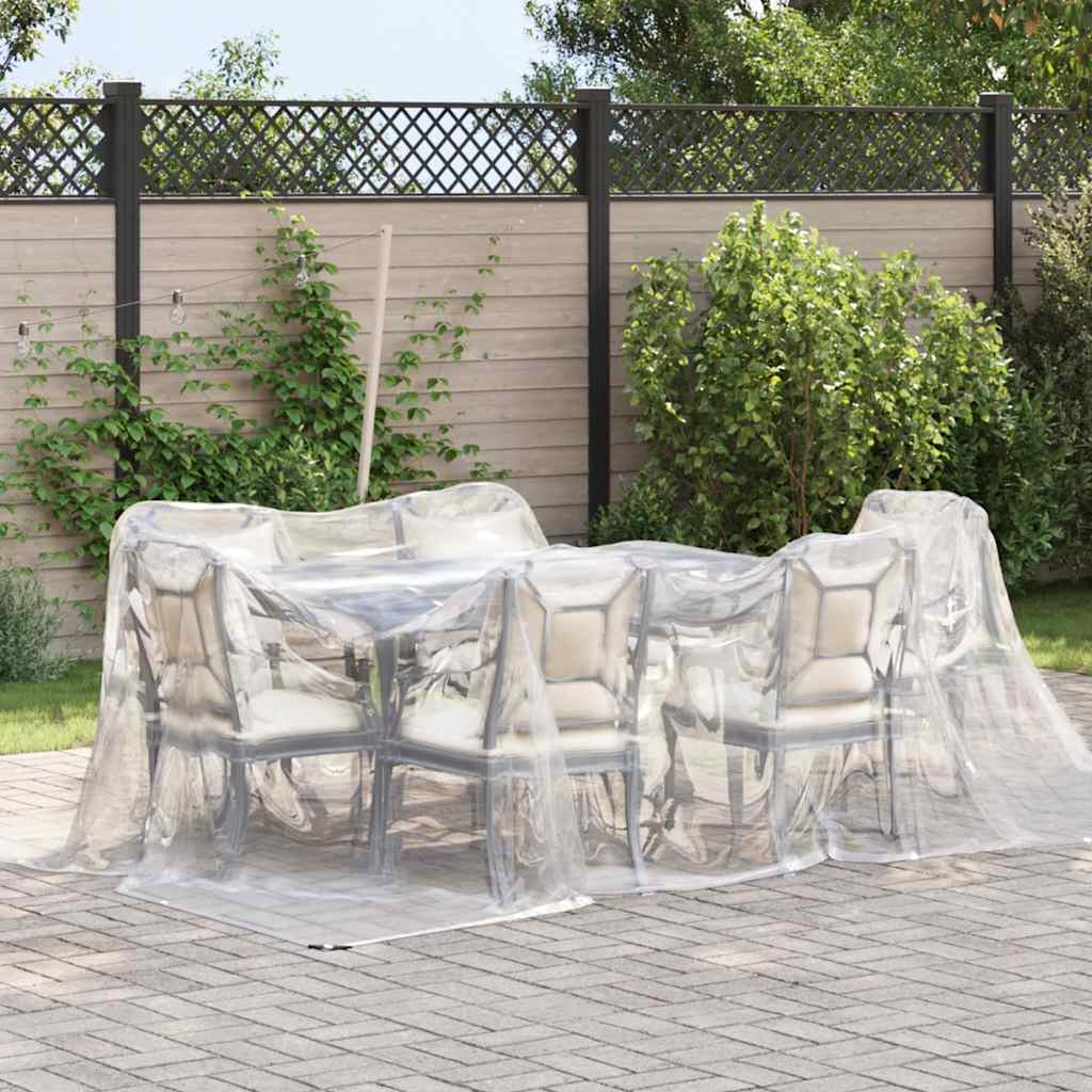 Doorzichtig zeildoek met zeilringen 3x5 m polyethyleen is nu te koop bij PeponiXL, paradijselijk wonen!