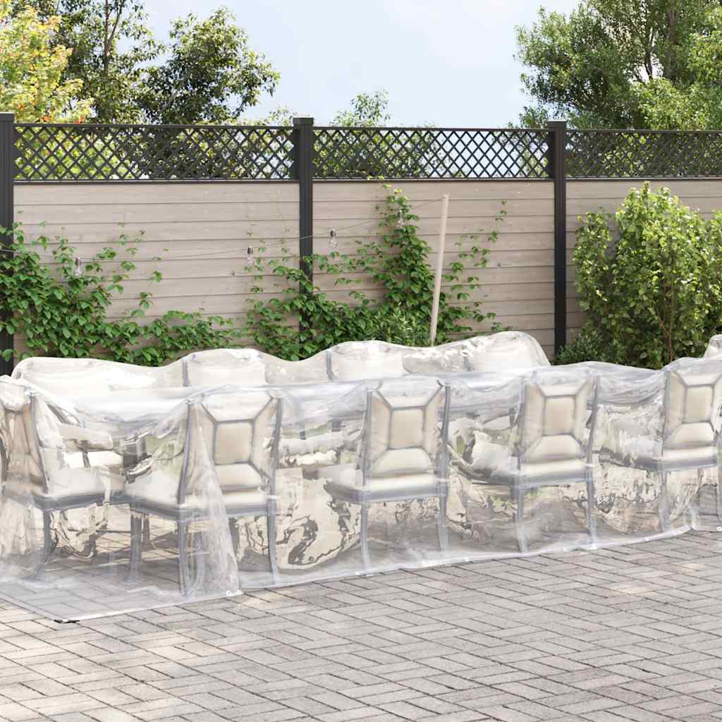 Doorzichtig zeildoek met zeilringen 3x6 m polyethyleen is nu te koop bij PeponiXL, paradijselijk wonen!