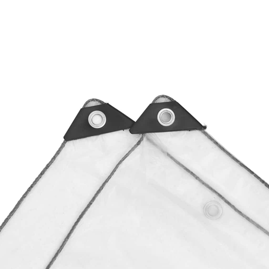 Doorzichtig zeildoek met zeilringen 3x8 m polyethyleen is nu te koop bij PeponiXL, paradijselijk wonen!
