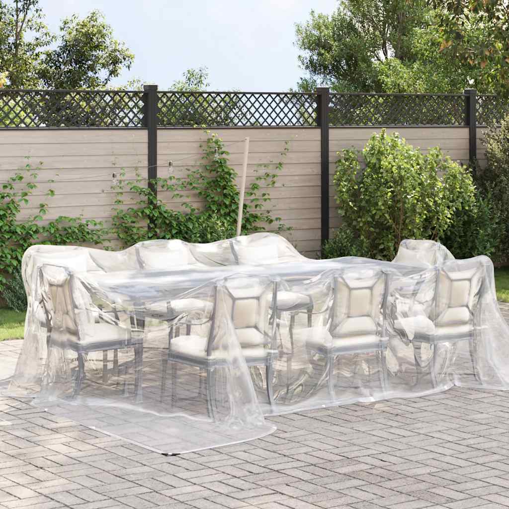 Doorzichtig zeildoek met zeilringen 5x5 m polyethyleen is nu te koop bij PeponiXL, paradijselijk wonen!