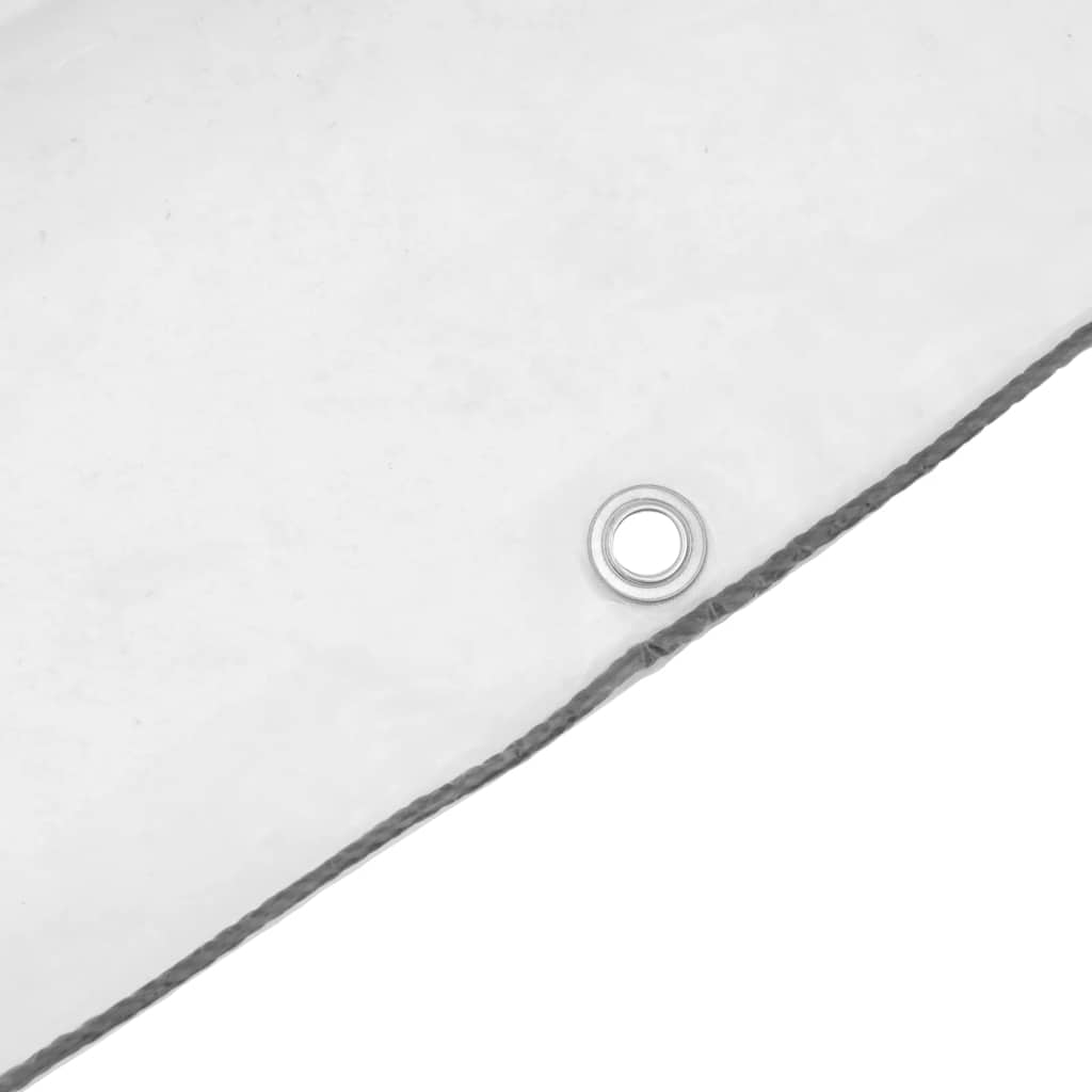 Doorzichtig zeildoek met zeilringen 5x12 m polyethyleen is nu te koop bij PeponiXL, paradijselijk wonen!