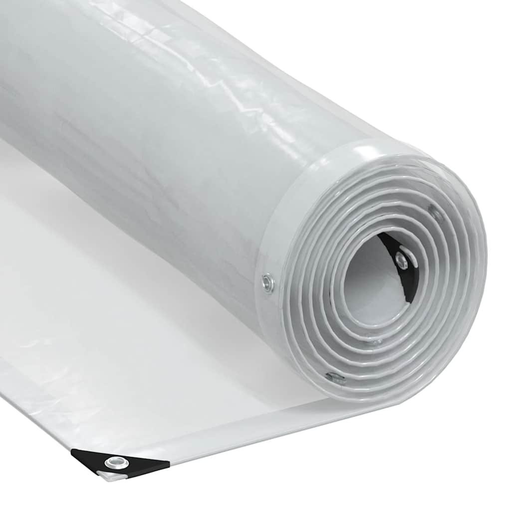 Doorzichtig zeildoek met zeilringen 6x12 m polyethyleen is nu te koop bij PeponiXL, paradijselijk wonen!