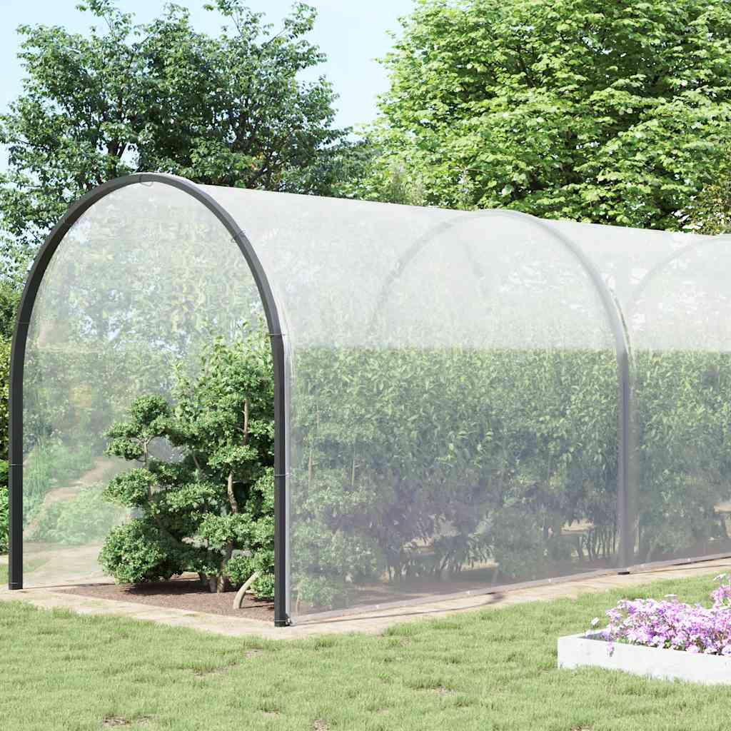 Doorzichtig zeildoek met zeilringen 10x10 m polyethyleen is nu te koop bij PeponiXL, paradijselijk wonen!