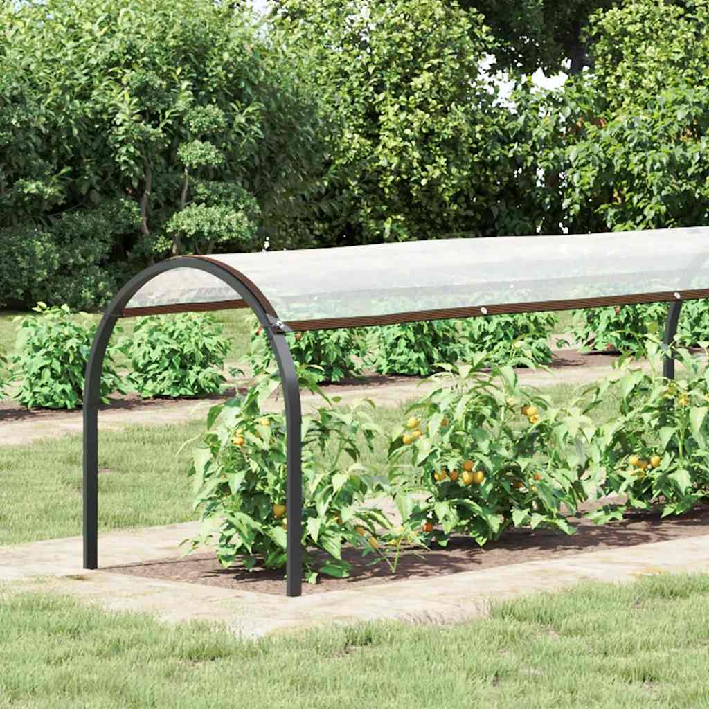 Doorzichtig zeildoek met zeilringen 1x8 m polyethyleen is nu te koop bij PeponiXL, paradijselijk wonen!