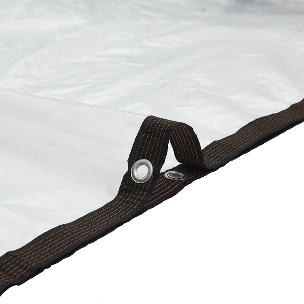 Doorzichtig zeildoek met zeilringen 2x5 m polyethyleen is nu te koop bij PeponiXL, paradijselijk wonen!