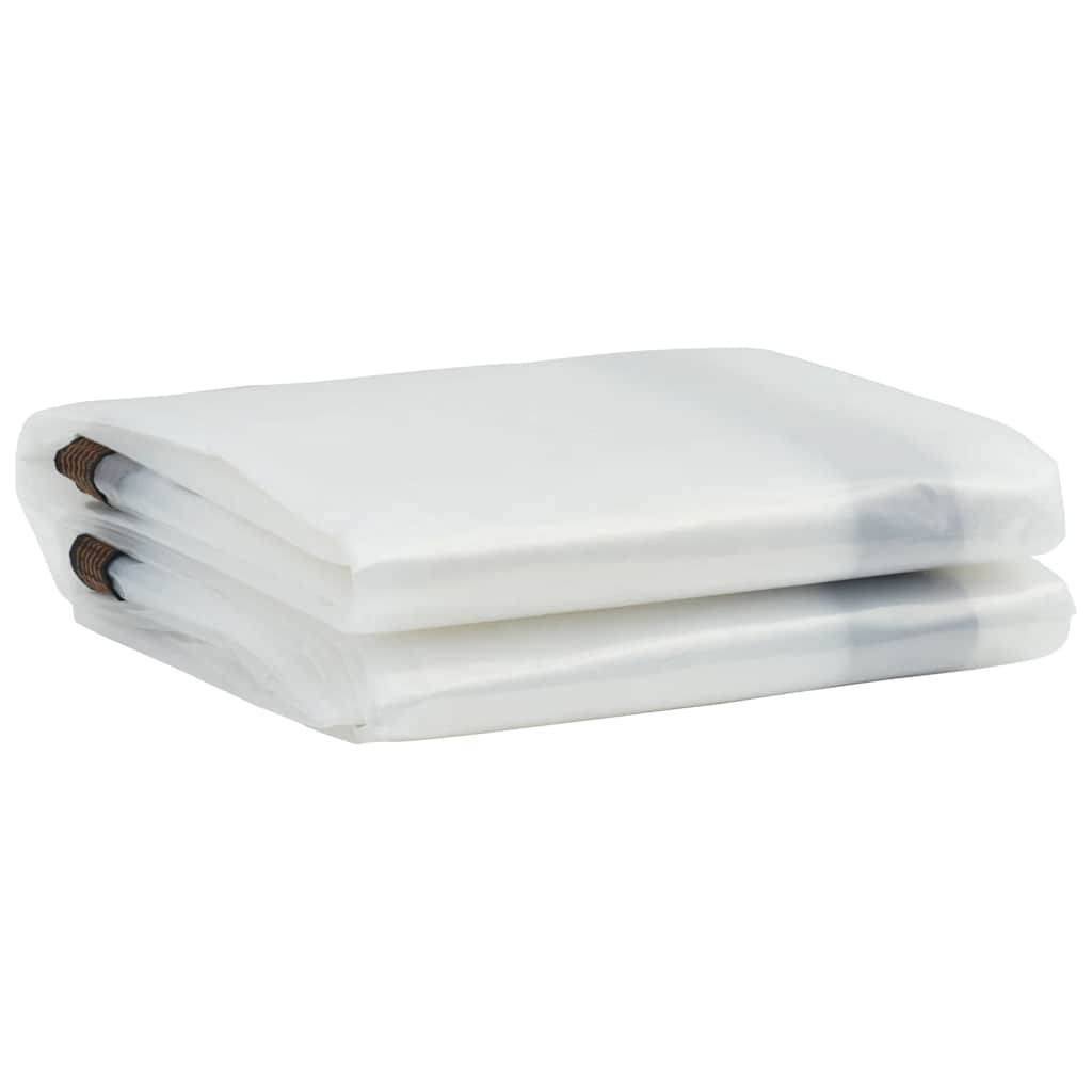 Doorzichtig zeildoek met zeilringen 2x8 m polyethyleen is nu te koop bij PeponiXL, paradijselijk wonen!