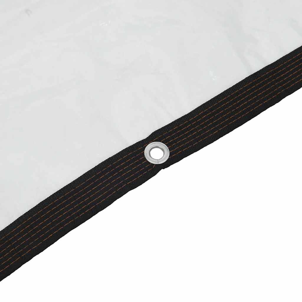 Doorzichtig zeildoek met zeilringen 3x10 m polyethyleen is nu te koop bij PeponiXL, paradijselijk wonen!