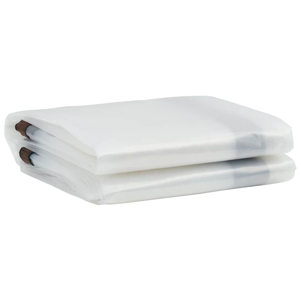 Doorzichtig zeildoek met zeilringen 5x5 m polyethyleen is nu te koop bij PeponiXL, paradijselijk wonen!