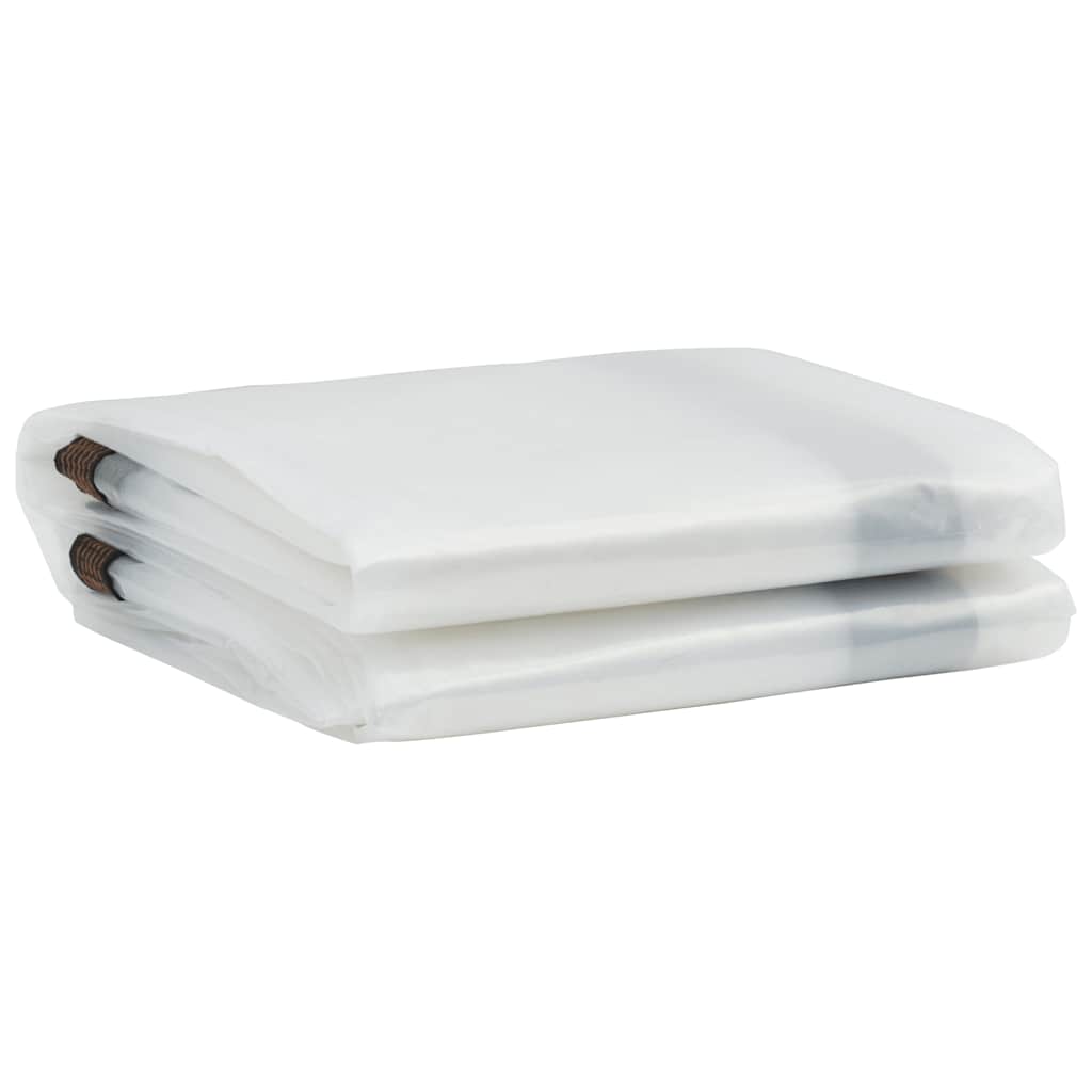 Doorzichtig zeildoek met zeilringen 5x6 m polyethyleen is nu te koop bij PeponiXL, paradijselijk wonen!