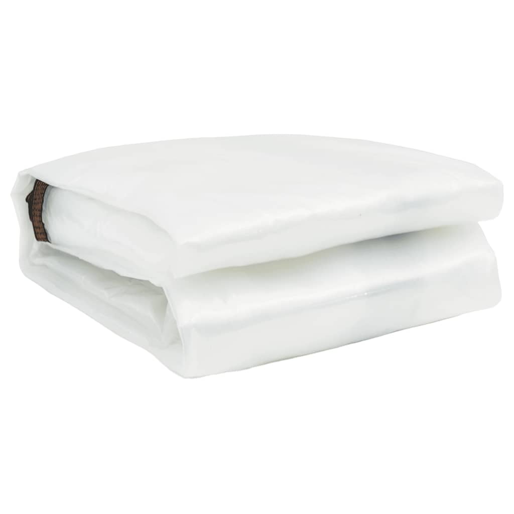 Doorzichtig zeildoek met zeilringen 6x10 m polyethyleen is nu te koop bij PeponiXL, paradijselijk wonen!