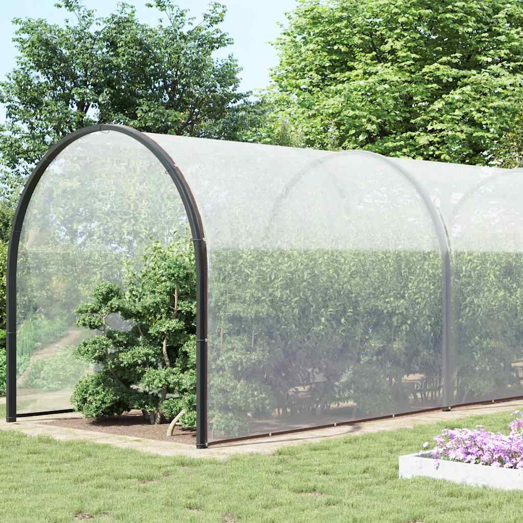 Doorzichtig zeildoek met zeilringen 8x12 m polyethyleen is nu te koop bij PeponiXL, paradijselijk wonen!