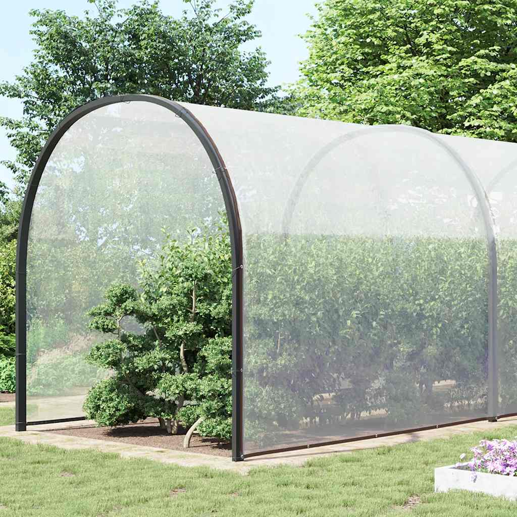 Doorzichtig zeildoek met zeilringen 10x12 m polyethyleen is nu te koop bij PeponiXL, paradijselijk wonen!