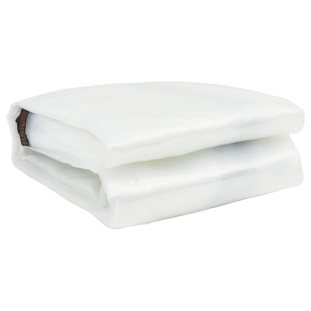 Doorzichtig zeildoek met zeilringen 10x12 m polyethyleen is nu te koop bij PeponiXL, paradijselijk wonen!