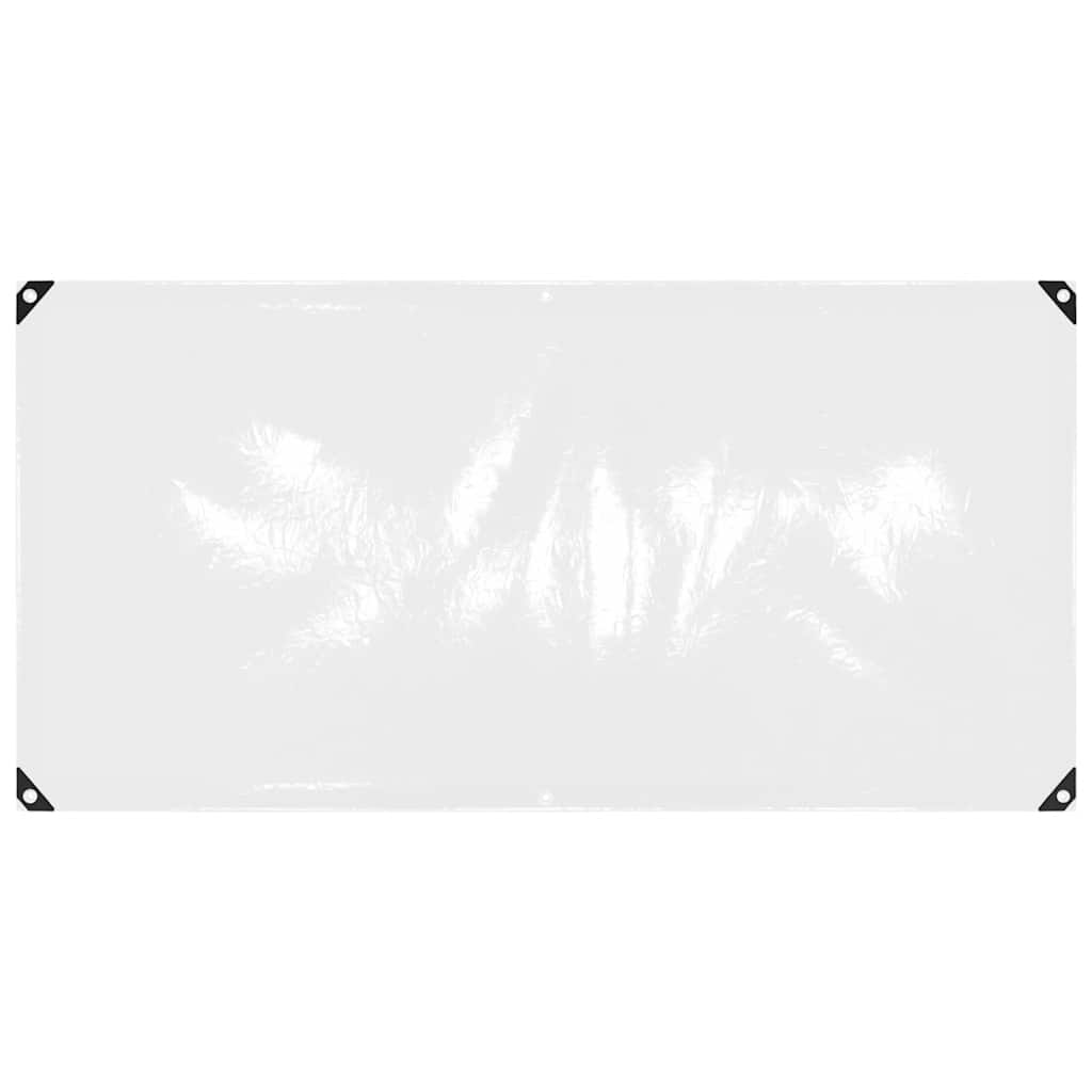 Doorzichtig zeildoek met zeilringen 1x2 m PVC is nu te koop bij PeponiXL, paradijselijk wonen!