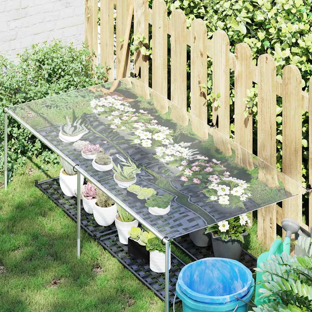 Doorzichtig zeildoek met zeilringen 1x2 m PVC is nu te koop bij PeponiXL, paradijselijk wonen!