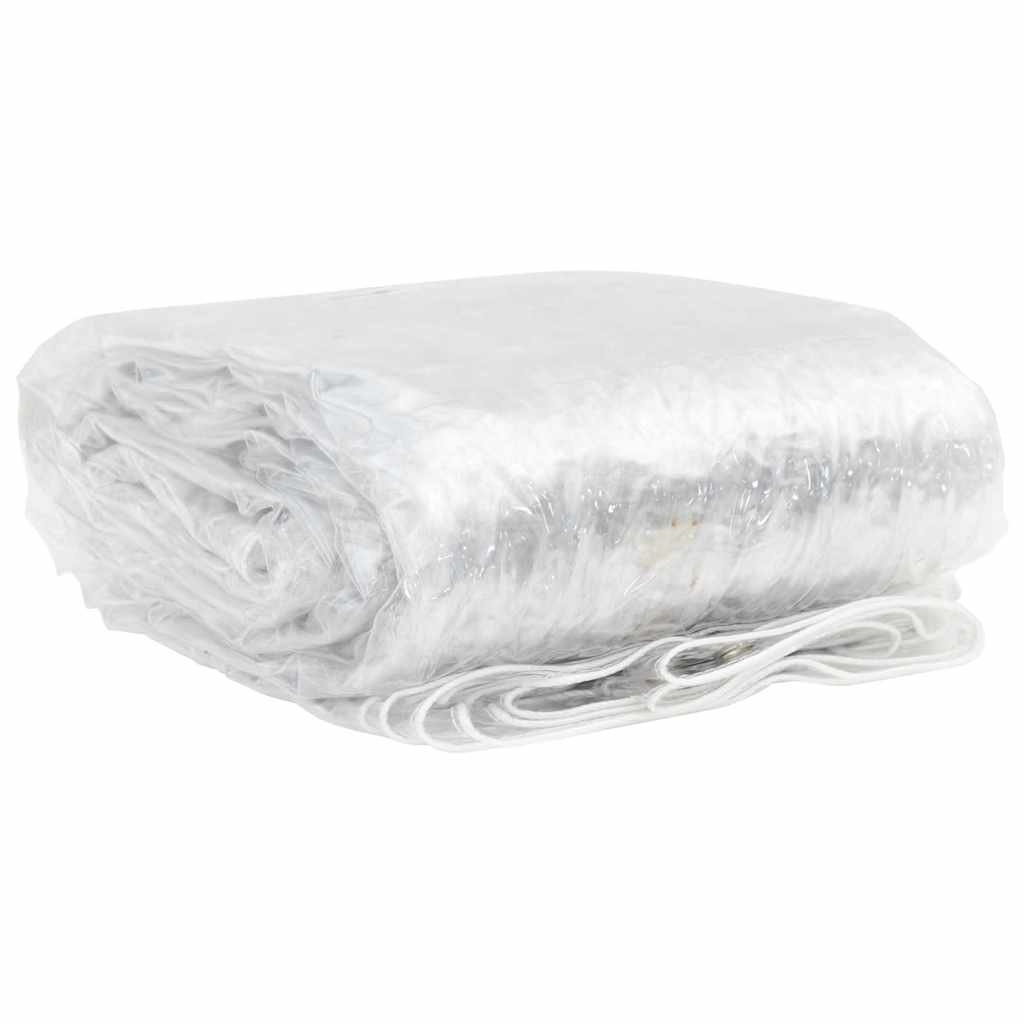 Doorzichtig zeildoek met zeilringen 1x4 m PVC is nu te koop bij PeponiXL, paradijselijk wonen!