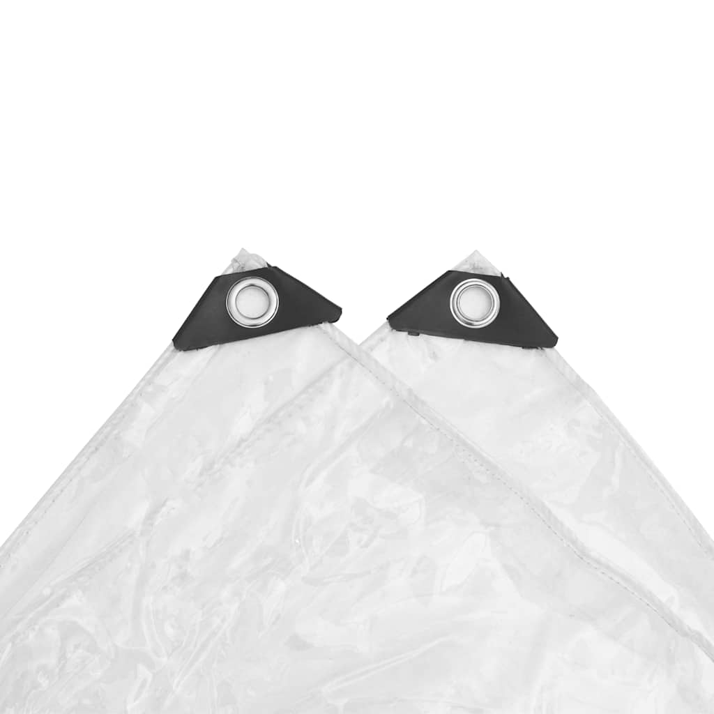 Doorzichtig zeildoek met zeilringen 1x5 m PVC is nu te koop bij PeponiXL, paradijselijk wonen!