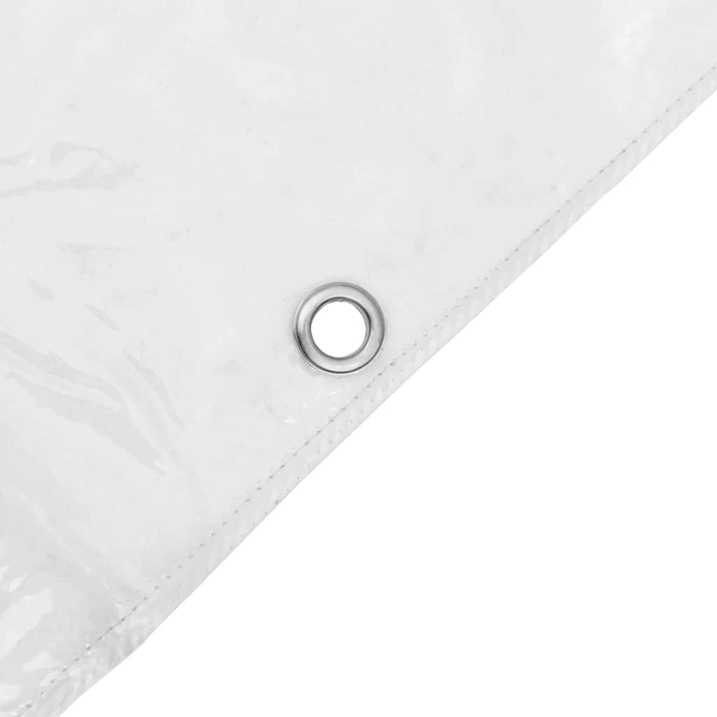 Doorzichtig afdekzeil met ogen 2x2 m PVC is nu te koop bij PeponiXL, paradijselijk wonen!