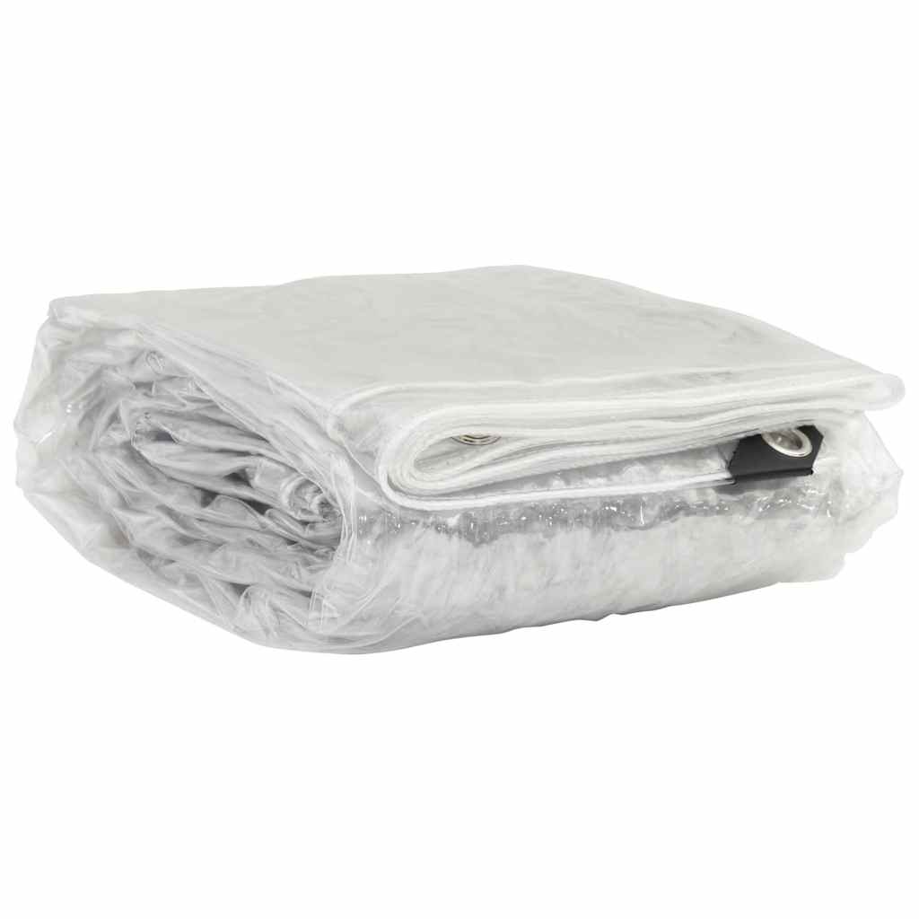 Doorzichtig zeildoek met zeilringen 2x5 m PVC is nu te koop bij PeponiXL, paradijselijk wonen!
