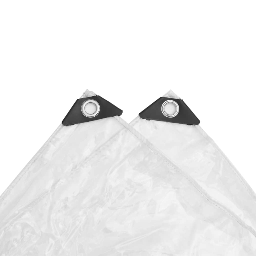Doorzichtig zeildoek met zeilringen 2x5 m PVC is nu te koop bij PeponiXL, paradijselijk wonen!