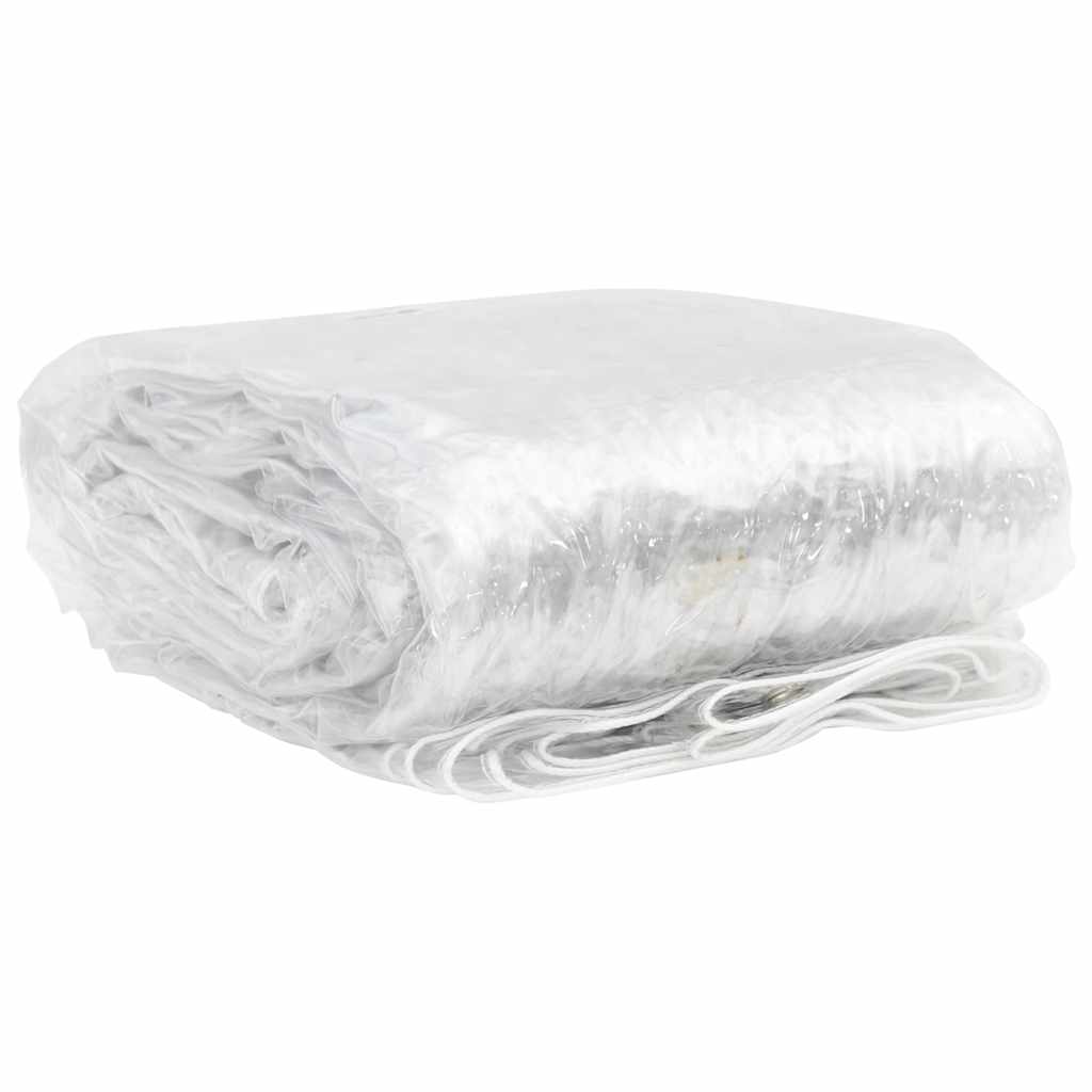 Doorzichtig zeildoek met zeilringen 2x10 m PVC is nu te koop bij PeponiXL, paradijselijk wonen!