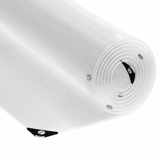Doorzichtig zeildoek met zeilringen 3x6 m PVC is nu te koop bij PeponiXL, paradijselijk wonen!