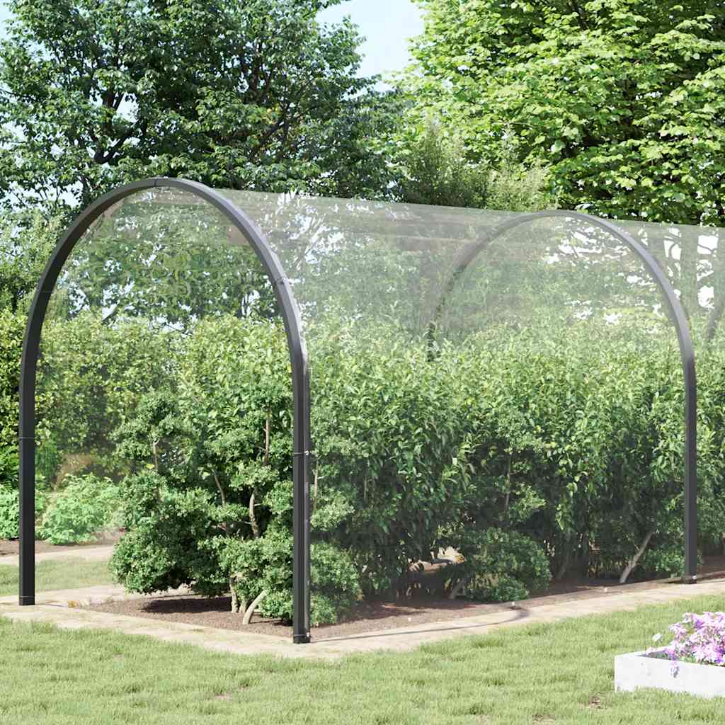 Doorzichtig zeildoek met zeilringen 5x12 m PVC is nu te koop bij PeponiXL, paradijselijk wonen!