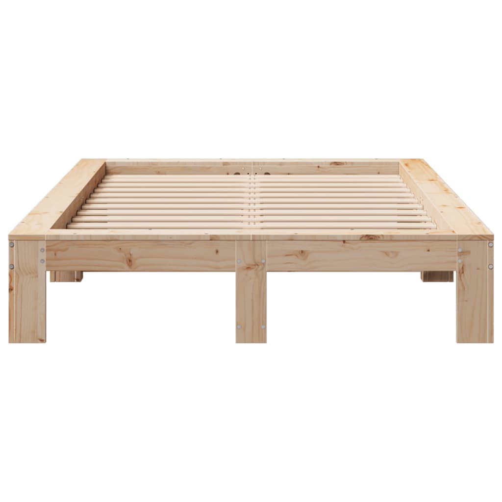 Bedframe zonder matras massief grenenhout 120x200 cm is nu te koop bij PeponiXL, paradijselijk wonen!
