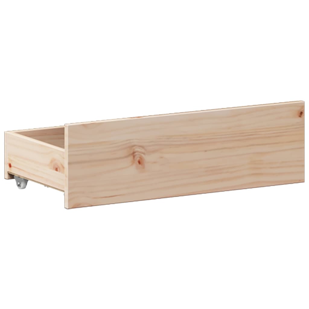 Bedframe zonder matras met hoofdbord grenenhout 200x200 cm is nu te koop bij PeponiXL, paradijselijk wonen!