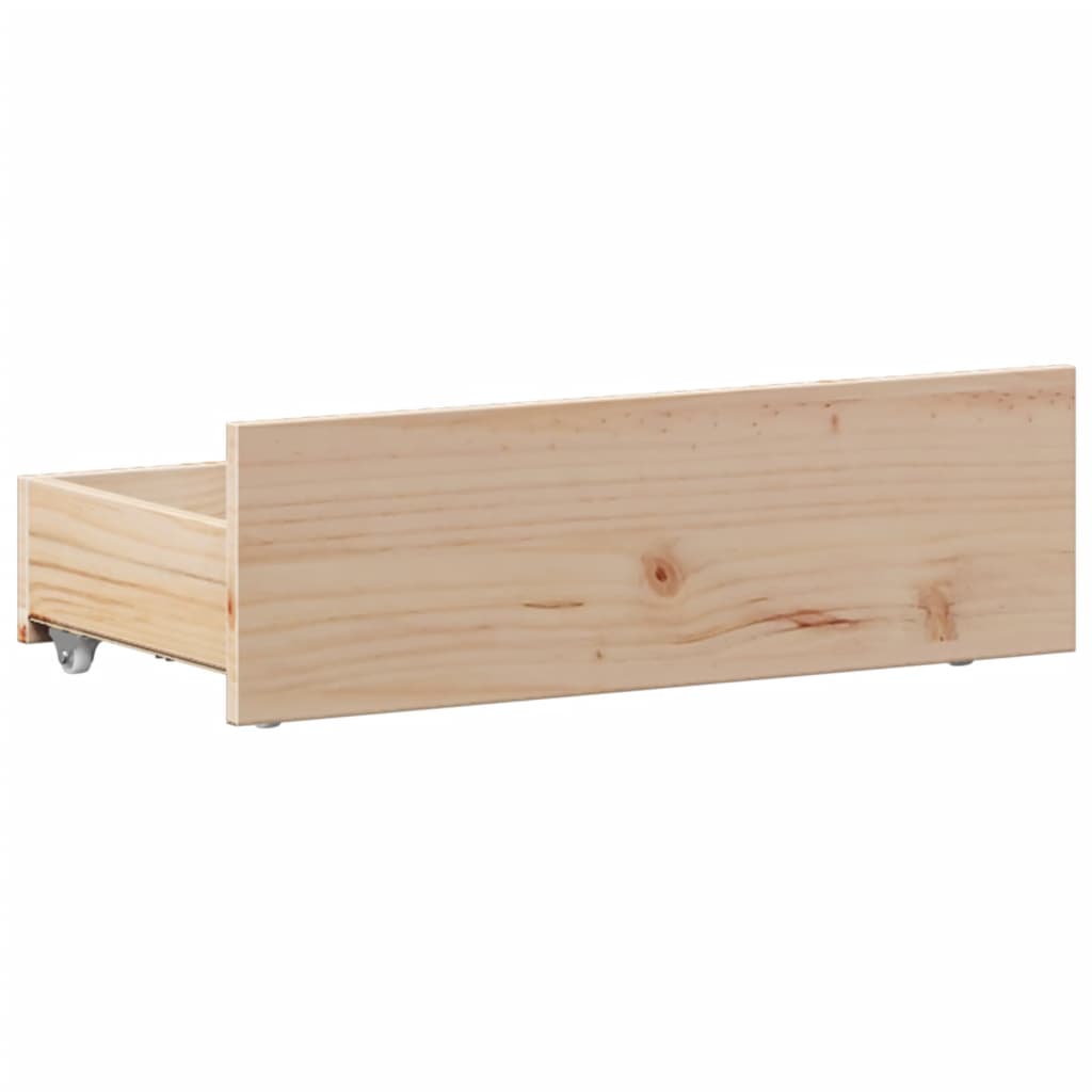 Bedframe zonder matras met hoofdbord grenenhout 90x200 cm is nu te koop bij PeponiXL, paradijselijk wonen!