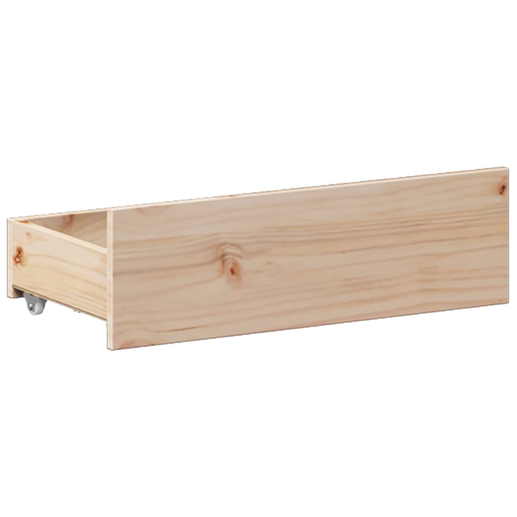 Bedframe zonder matras met hoofdbord grenenhout 140x190 cm is nu te koop bij PeponiXL, paradijselijk wonen!