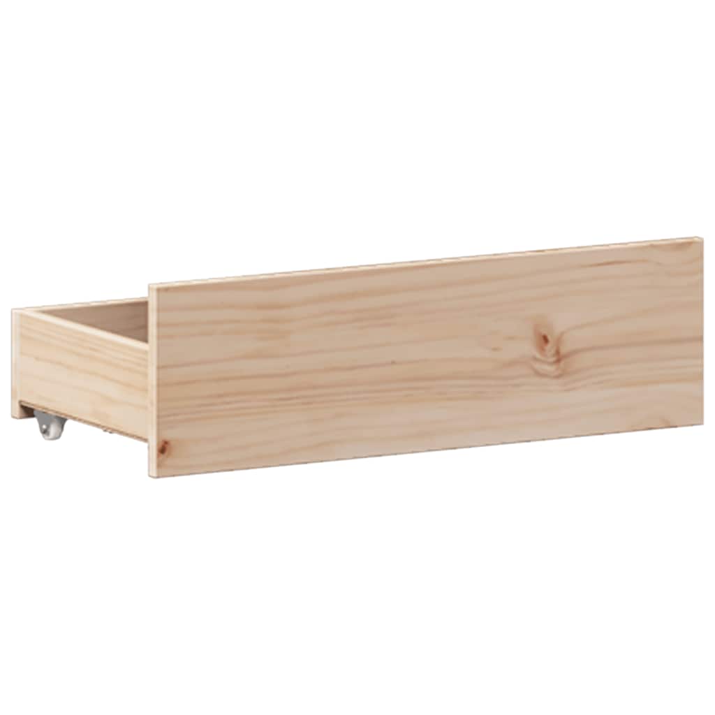 Bedframe zonder matras met hoofdbord grenenhout 135x190 cm is nu te koop bij PeponiXL, paradijselijk wonen!