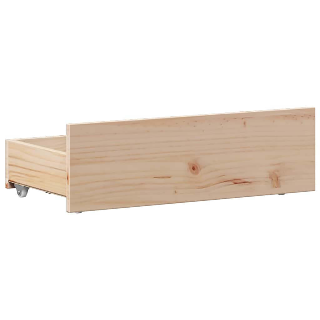 Bedframe zonder matras met hoofdbord grenenhout 90x190 cm is nu te koop bij PeponiXL, paradijselijk wonen!