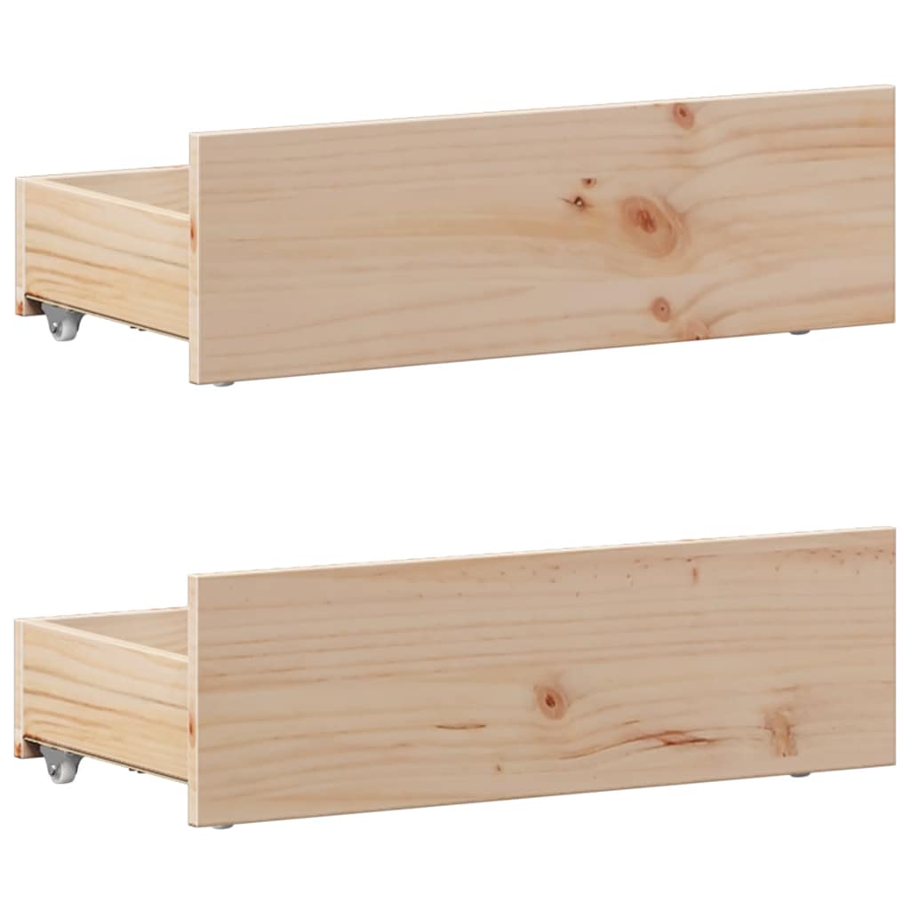 Bedframe zonder matras met hoofdbord grenenhout 90x190 cm is nu te koop bij PeponiXL, paradijselijk wonen!