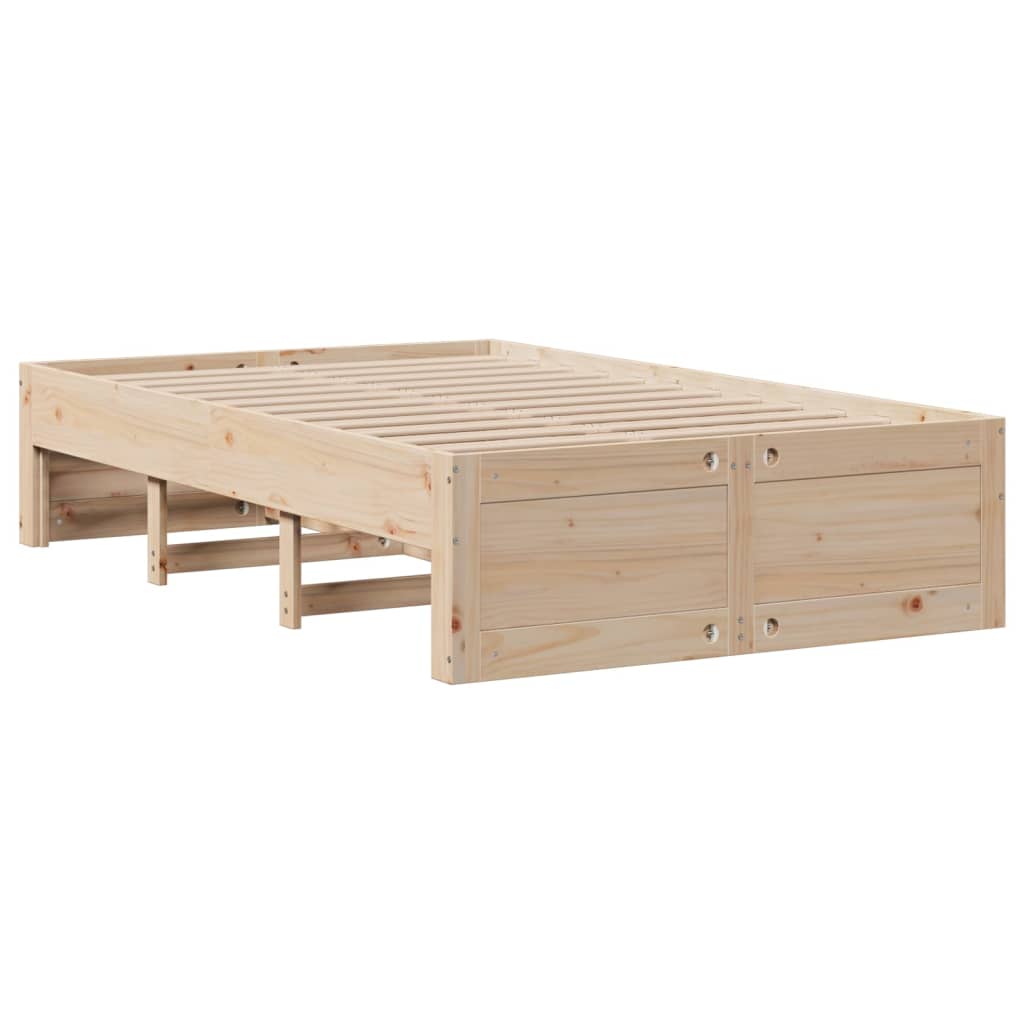 Bedframe zonder matras met lades massief grenenhout 135x190 cm is nu te koop bij PeponiXL, paradijselijk wonen!