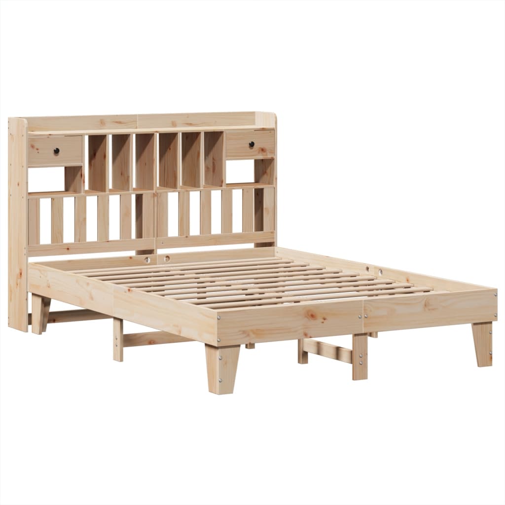 Bedframe zonder matras massief grenenhout 140x200 cm is nu te koop bij PeponiXL, paradijselijk wonen!