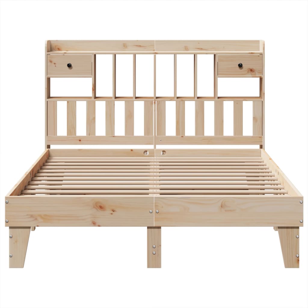 Bedframe zonder matras massief grenenhout 140x200 cm is nu te koop bij PeponiXL, paradijselijk wonen!