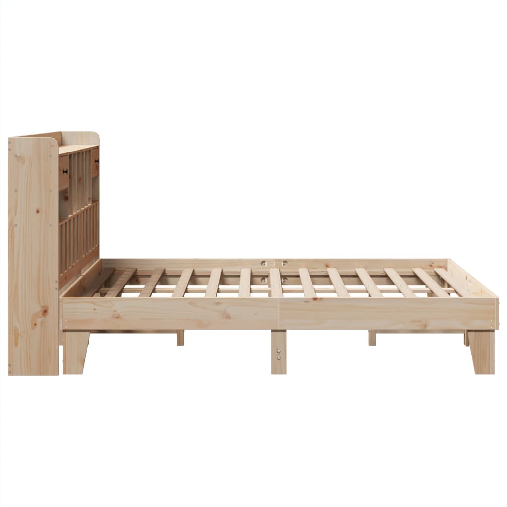 Bedframe zonder matras massief grenenhout 140x200 cm is nu te koop bij PeponiXL, paradijselijk wonen!