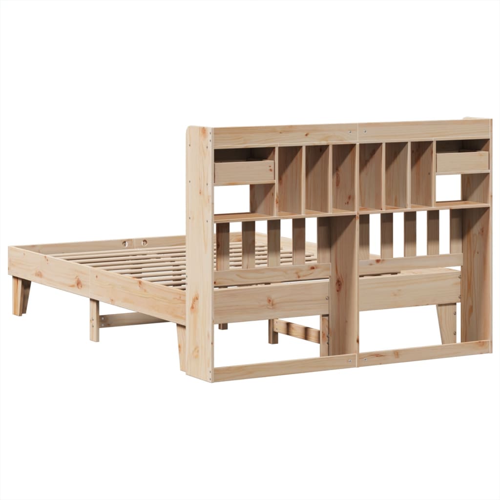 Bedframe zonder matras massief grenenhout 140x200 cm is nu te koop bij PeponiXL, paradijselijk wonen!