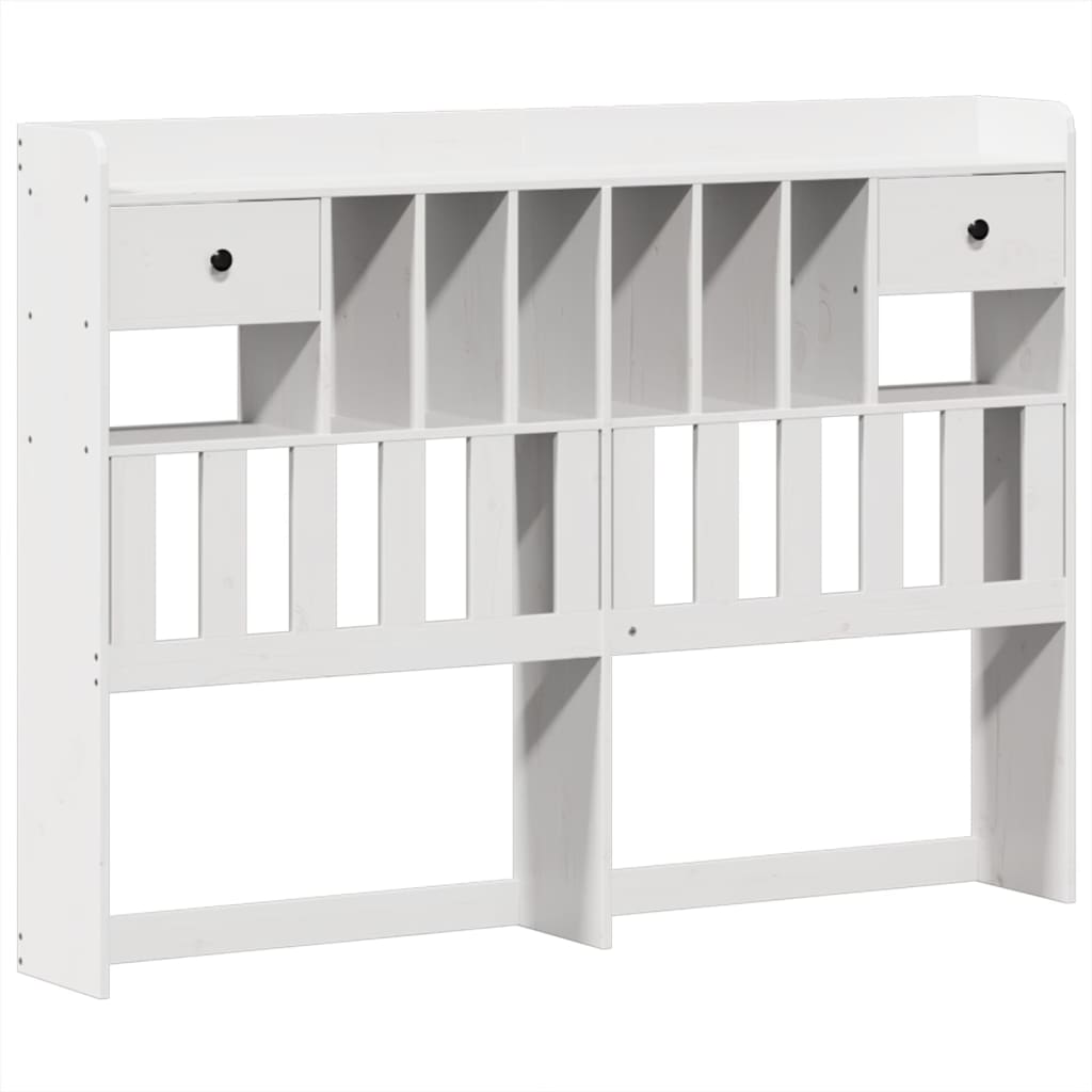 Bedframe zonder matras massief grenenhout wit 140x200 cm is nu te koop bij PeponiXL, paradijselijk wonen!